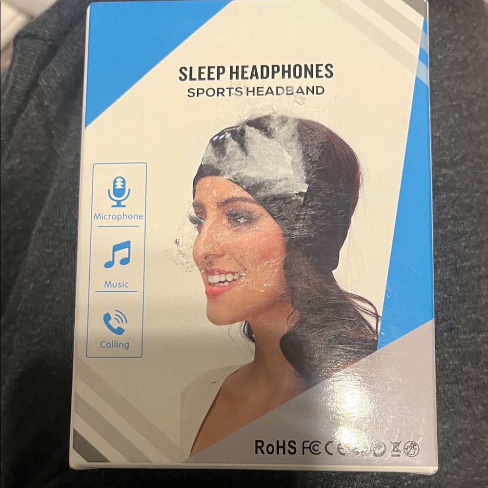 Sleep Headphones Sports Headband - Black